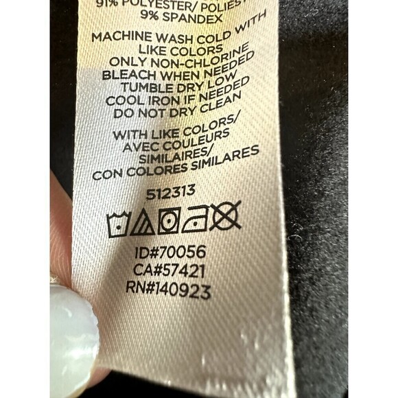 Loft Woman's Faux Leather Pull On Leggings Size 14 Grunge Moto Rock Punk Retro - Picture 5 of 16